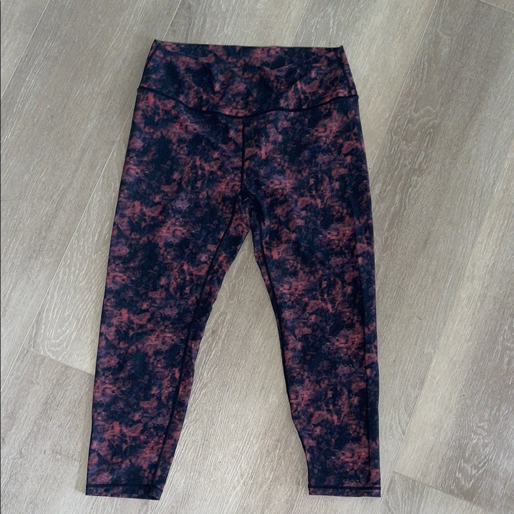 ZYIA Black and Pink Active Leggings
